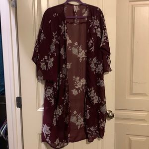 Floral kimono